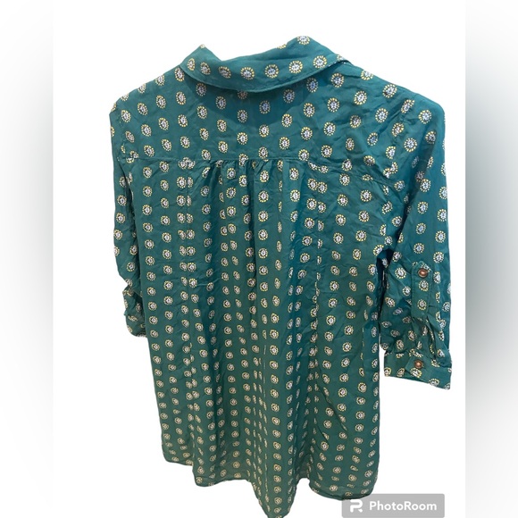 Anthropologie Maeve Monika Button Down  Tunic  Ladies XS - Picture 5 of 7
